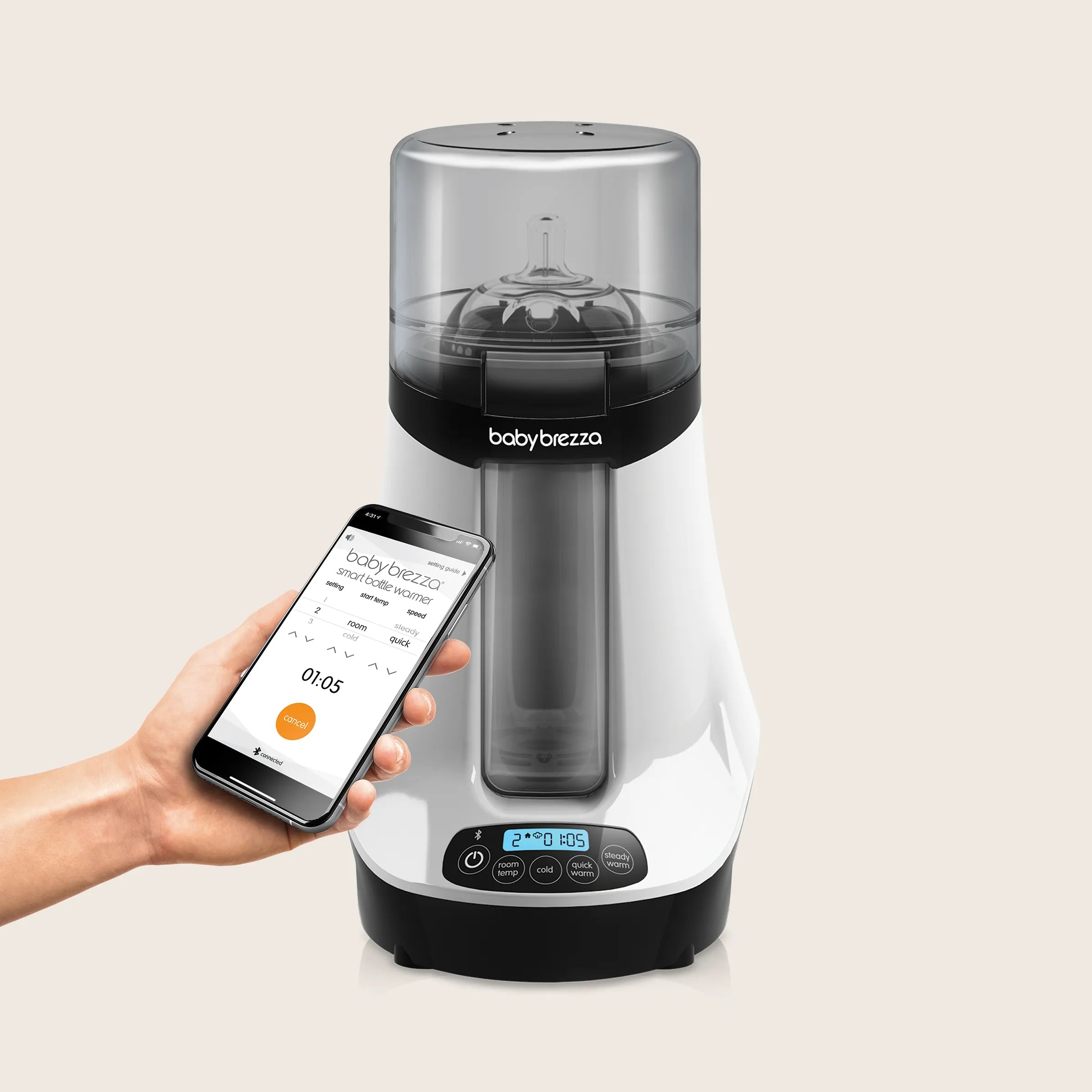 Safe + Smart Bottle Warmer