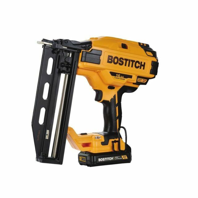 Bostitch BCN662D1 20V MAX 16GA Straight Finish Nailer — Bostitch