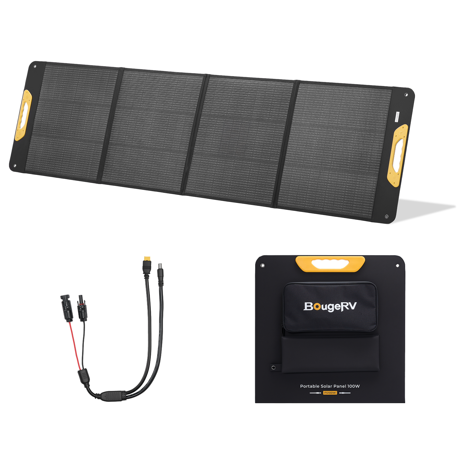 BougeRV 200W Portable Solar Panel — BougeRV