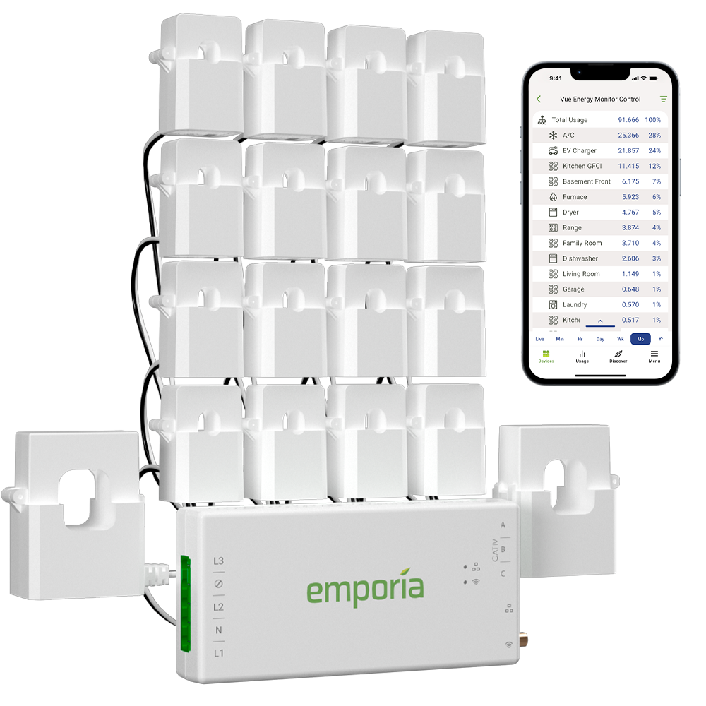 Emporia Vue 3 Home Energy Monitor (Monitor Only)