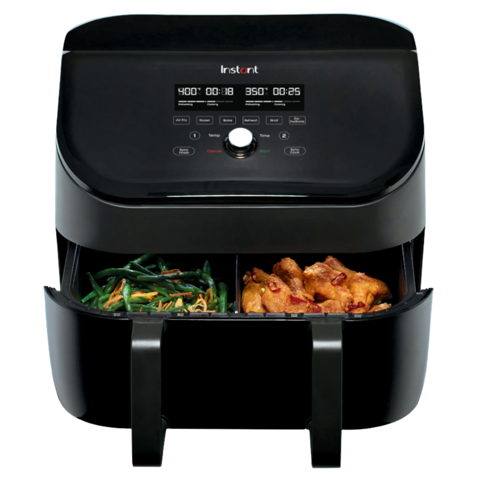 Instant Vortex VersaZone 8-in-1 Dual Basket Air Fryer (9QT) — Instant