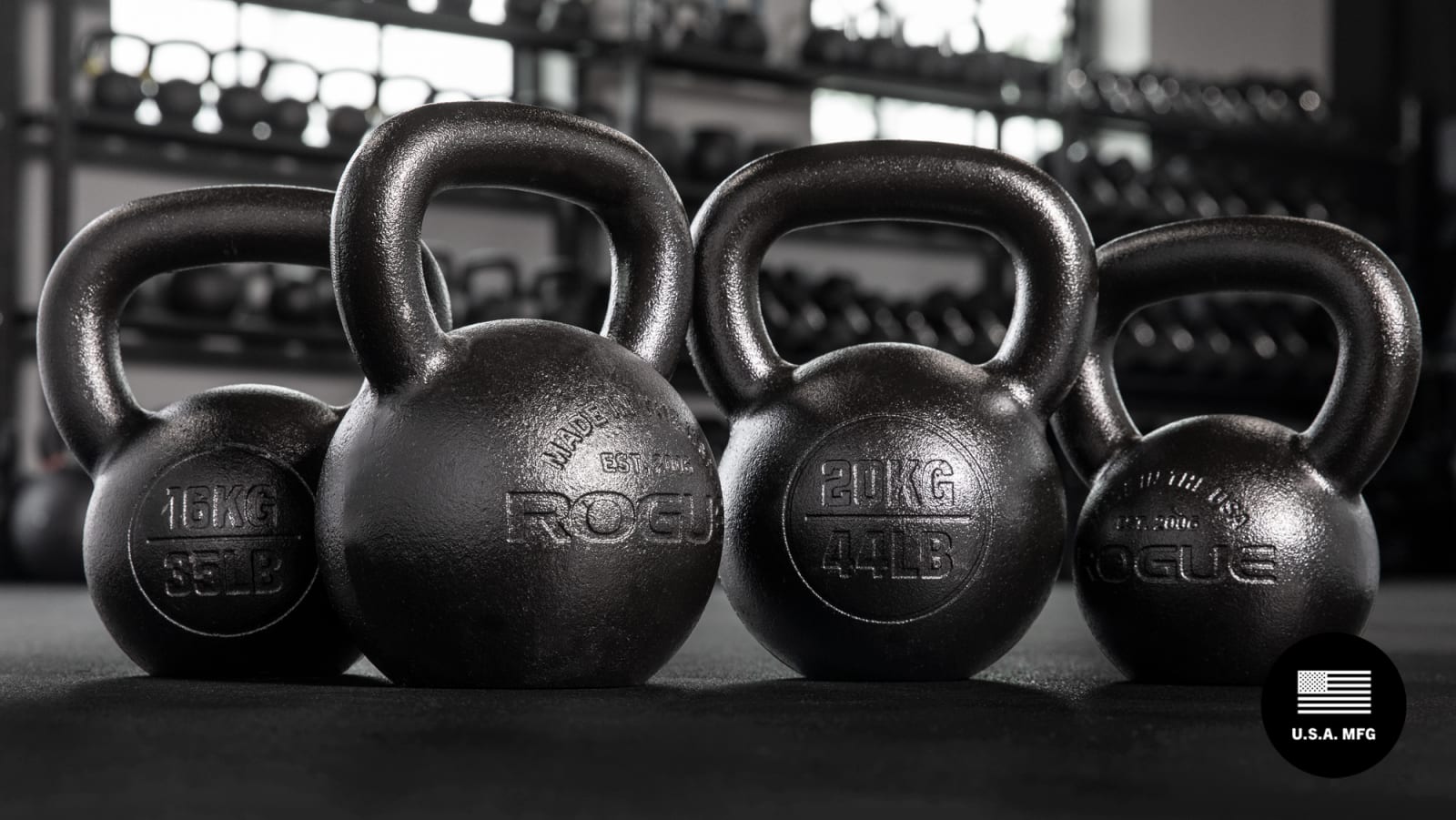 Rogue E-Coat Kettlebell