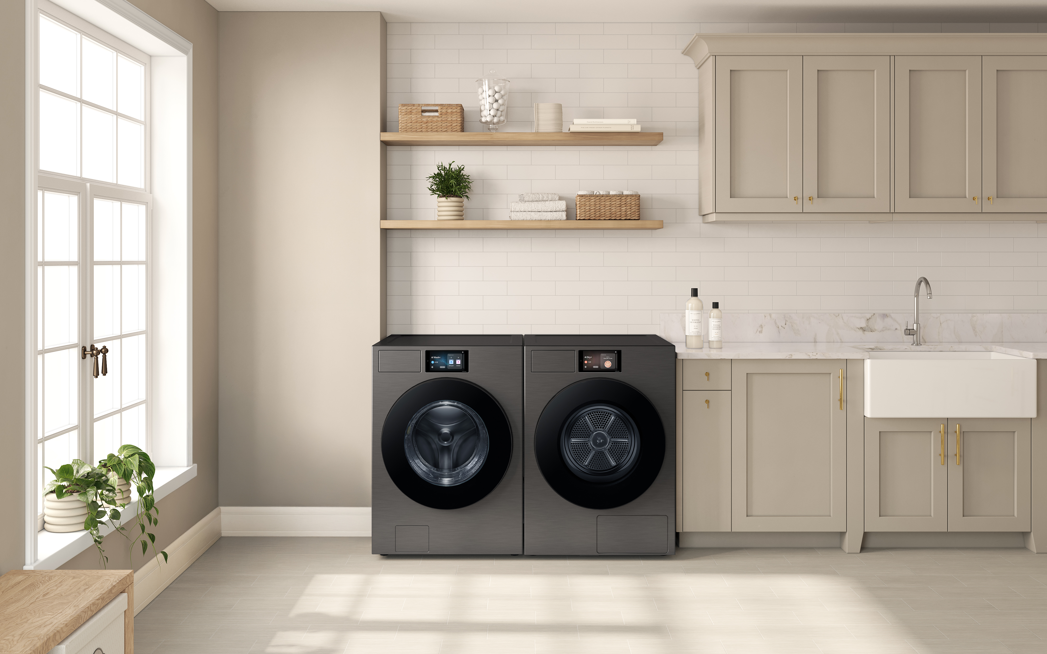 Samsung Bespoke AI 6.3 cu. ft. Slide-In Induction Range — Samsung