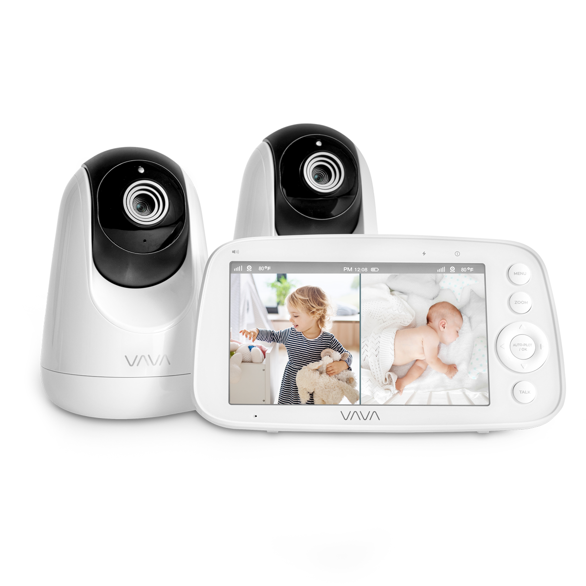 VAVA Split View 5" 720P Video Baby Monitor with 2 Cameras (VA-IH009) — VAVA