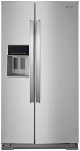 36-Inch Wide Side-by-Side Refrigerator 28 cu. ft. — Whirlpool